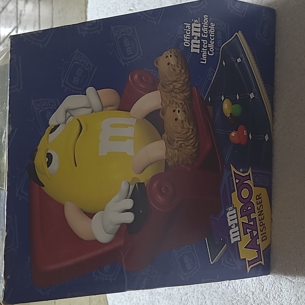M&M Vintage Collectible La-Z-Boy Dispenser